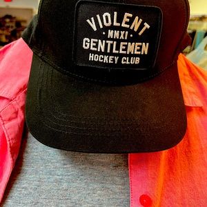 Violent Gentlemen Hockey Club MMXI Loyalty Tech Snapback Cap Black VGHC Hat